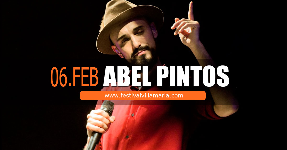 Abel Pintos en el Festival Villa María 2018