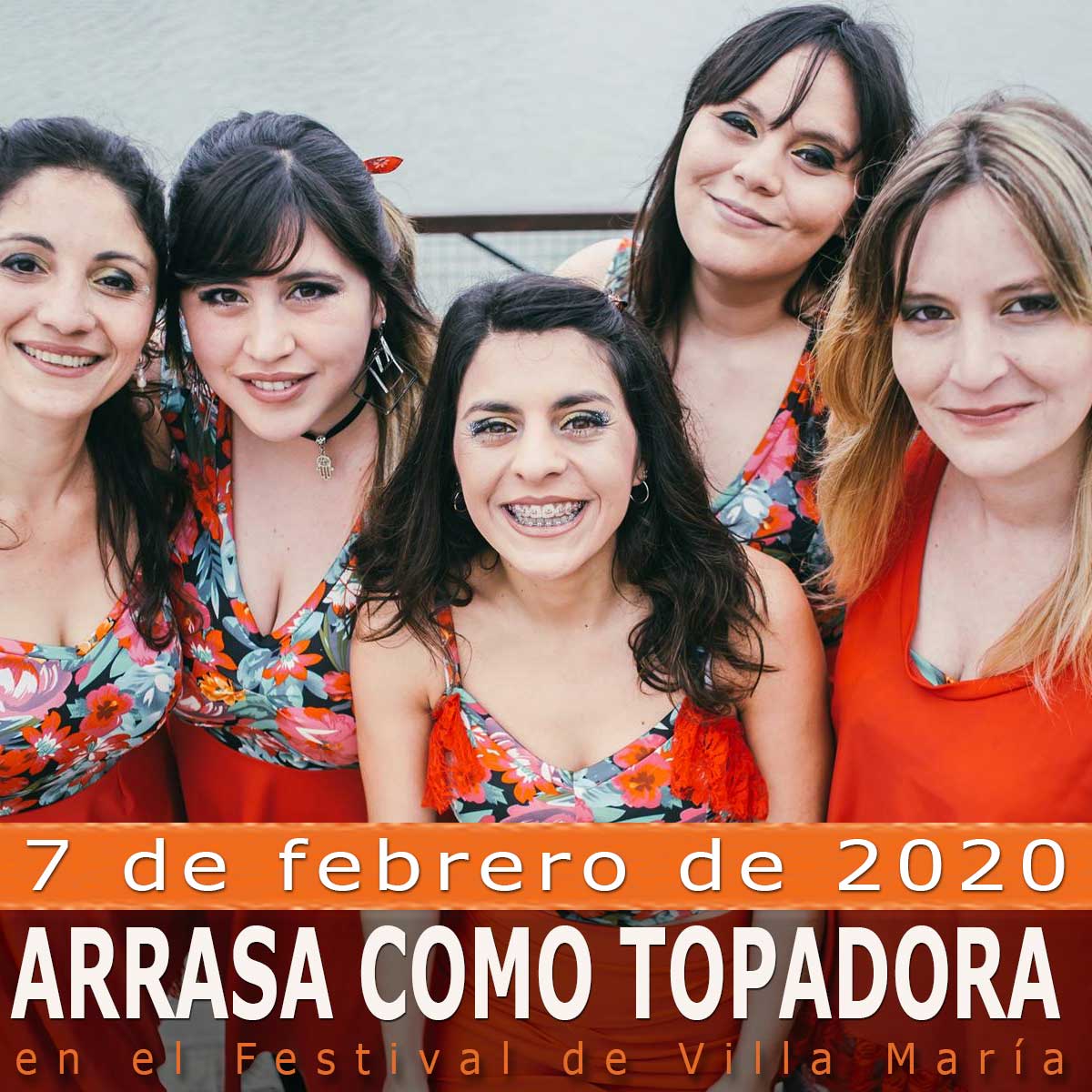 Arrasa Como Topadora en el Festival Villa María 2020