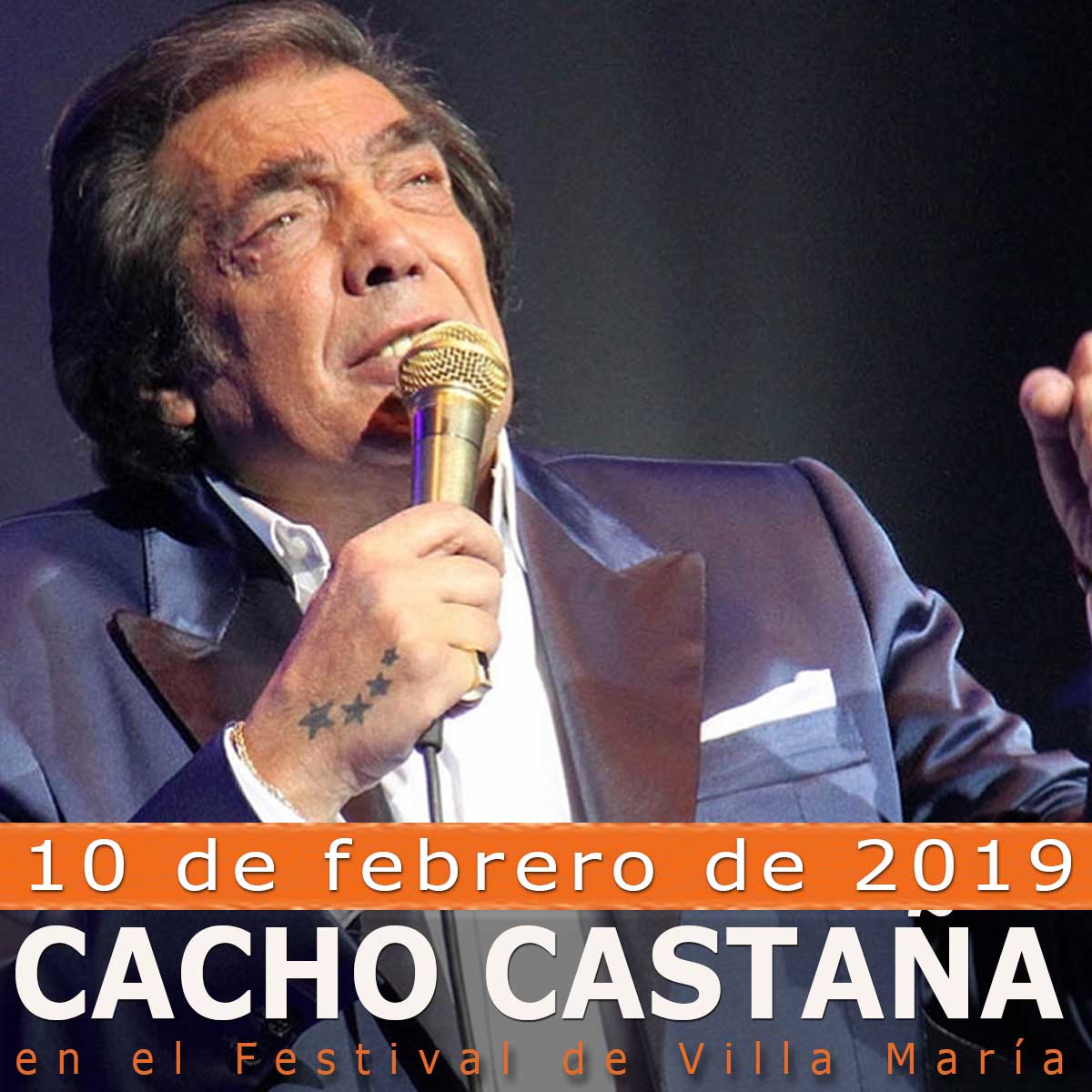 Cacho Castaña en el Festival Villa María 2019