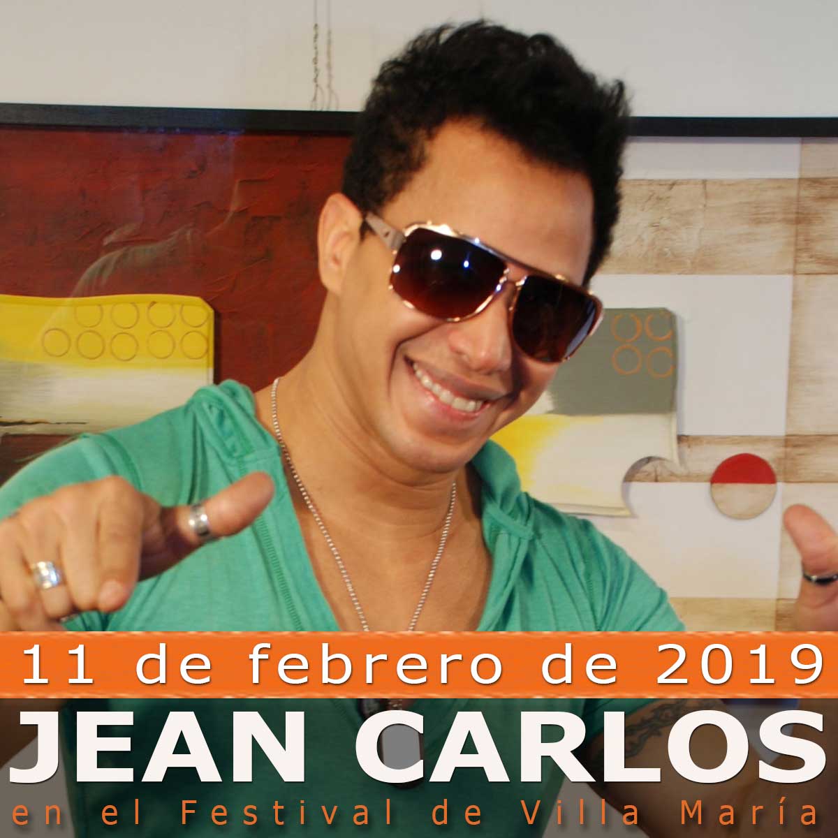 Jean Carlos en el Festival Villa María 2019