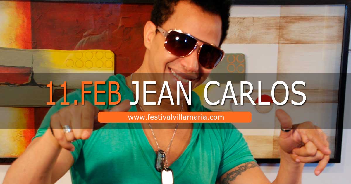 Jean Carlos en el Festival Villa María 2019