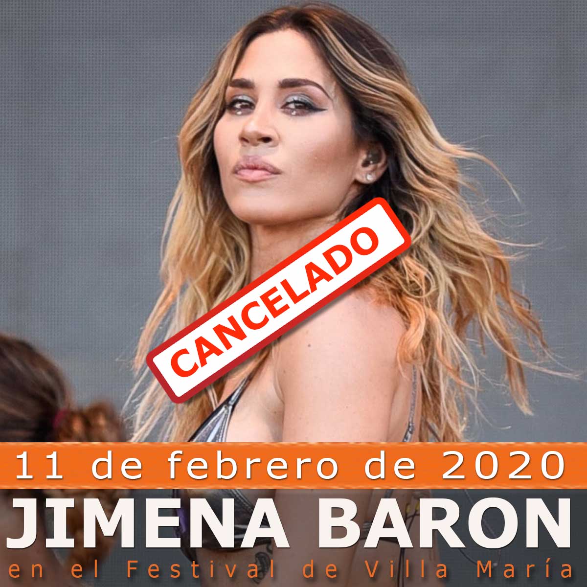 Jimena Barón en el Festival Villa María 2020