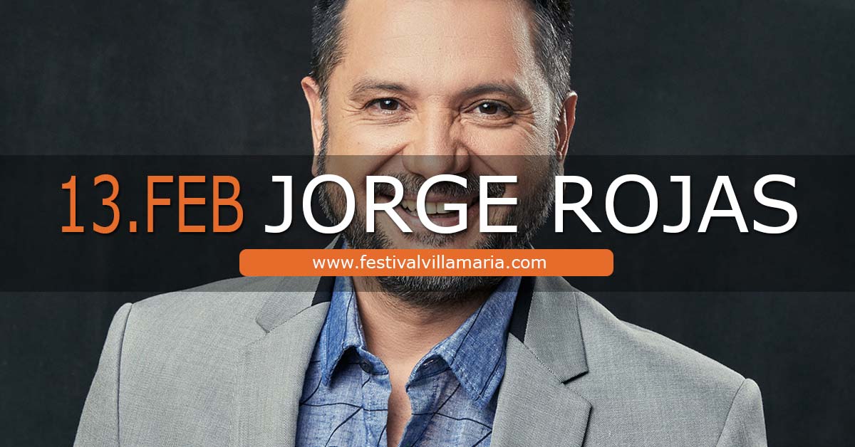 Jorge Rojas en el Festival Villa María 2022