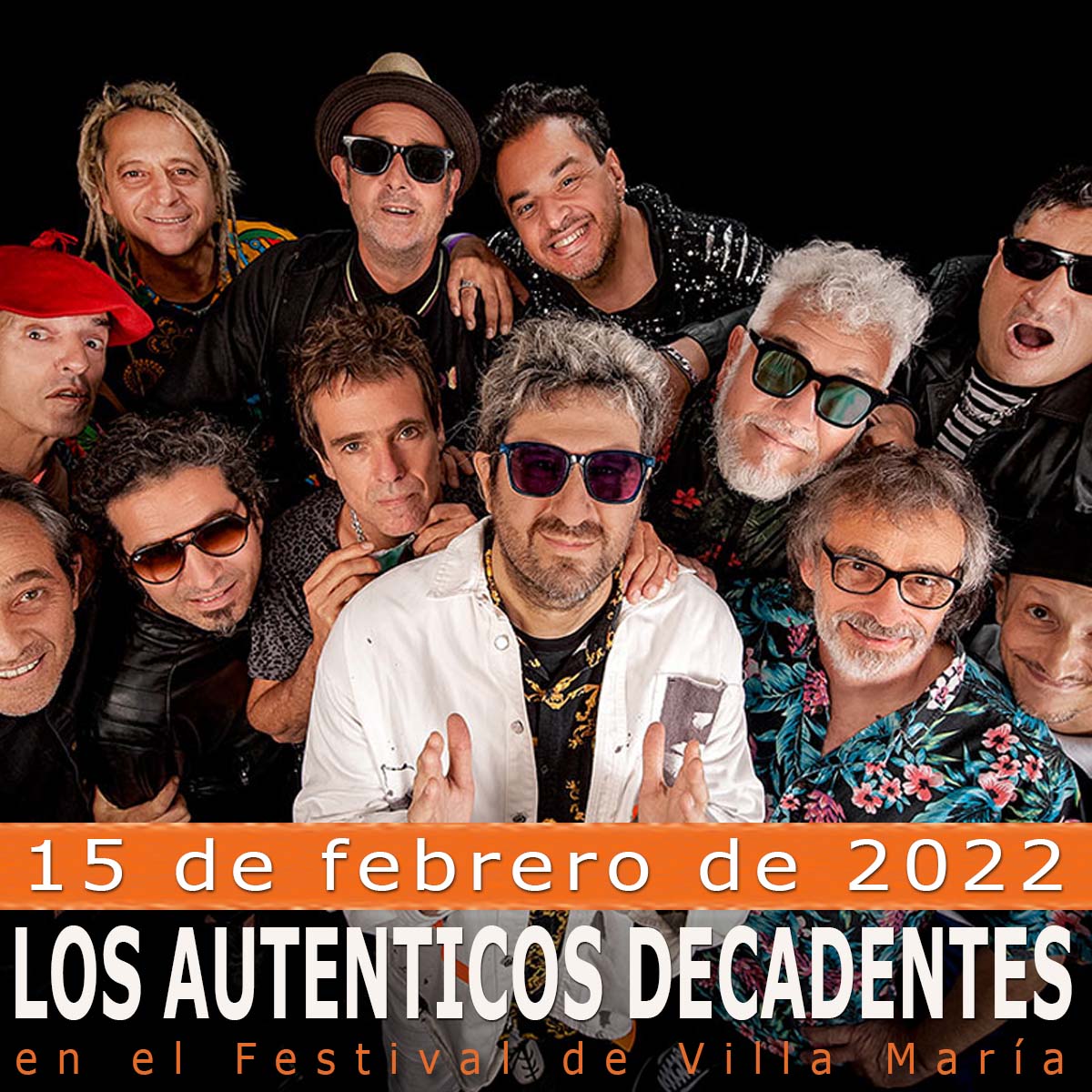 Los Autenticos en el Festival Villa María 2022