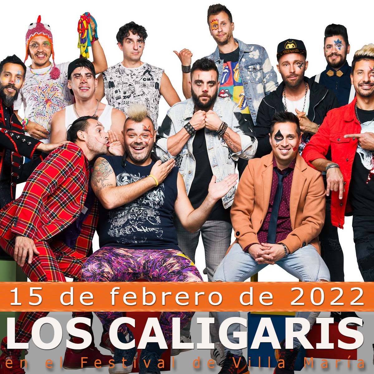 Los Caligaris en el Festival Villa María 2022