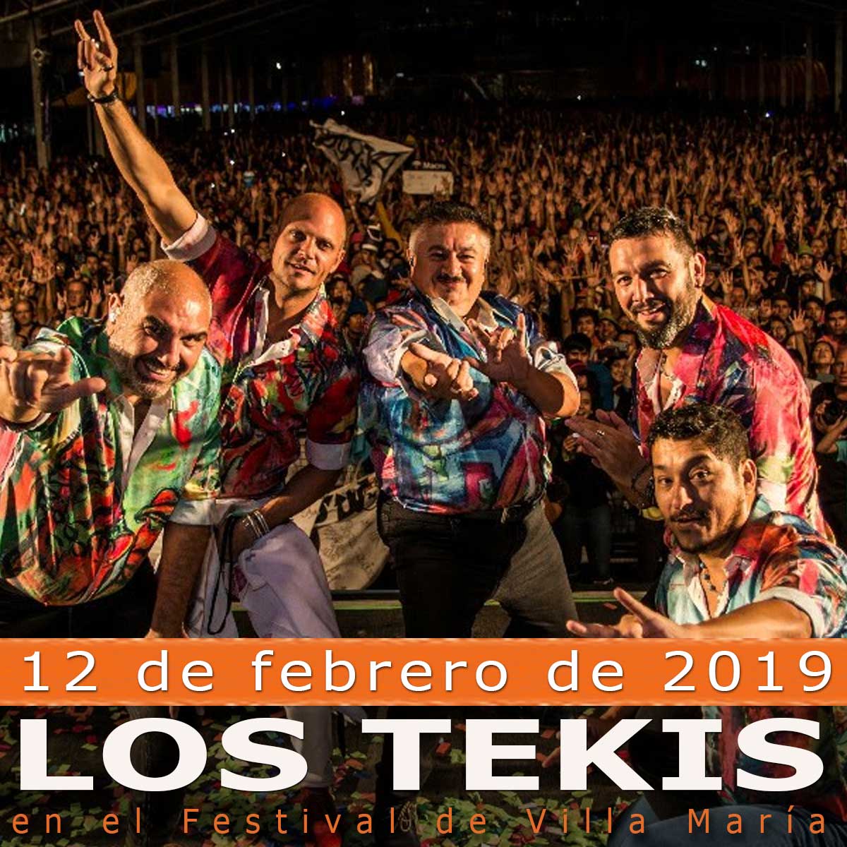 Los Tekis en el Festival Villa María 2019