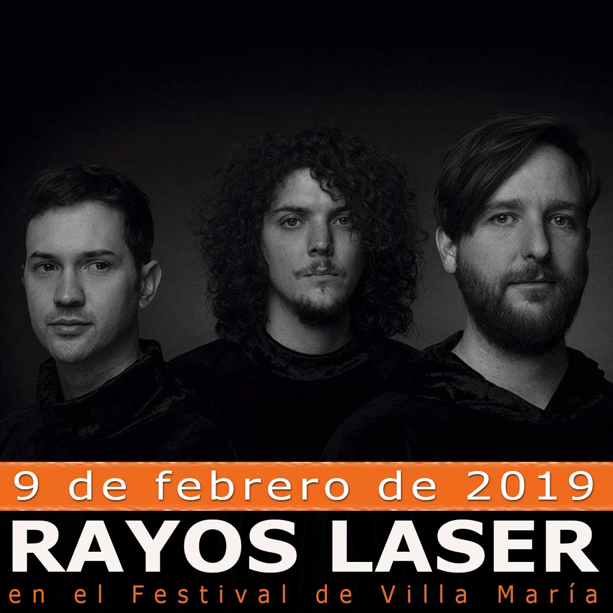 Rayos Láser en el Festival Villa María 2019
