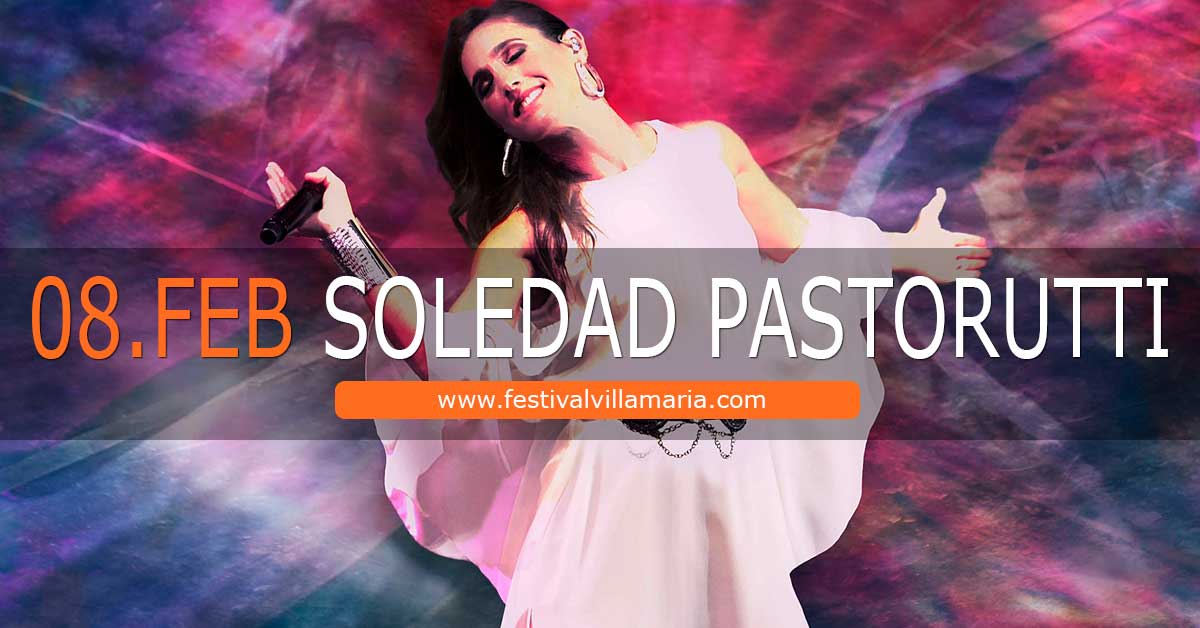 Soledad Pastorutti en el Festival Villa María 2019