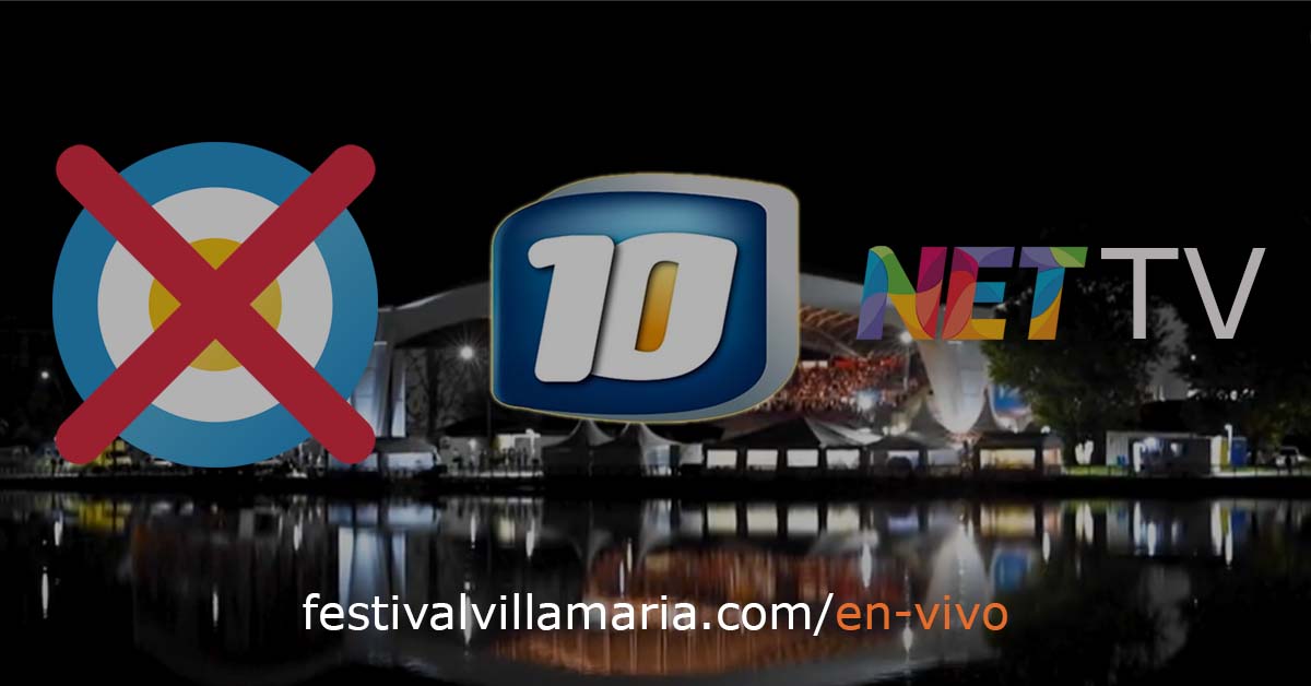 Televisación Festival Villa María Vivo